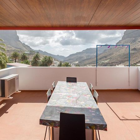 Lightbooking Gadi House Tasarte Terraza Y Barbacoa Dış mekan fotoğraf